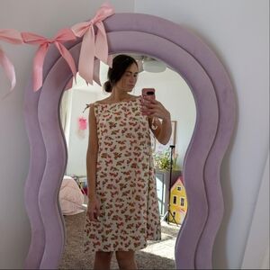 Floral Print Cottagecore Women's Dress Size XL